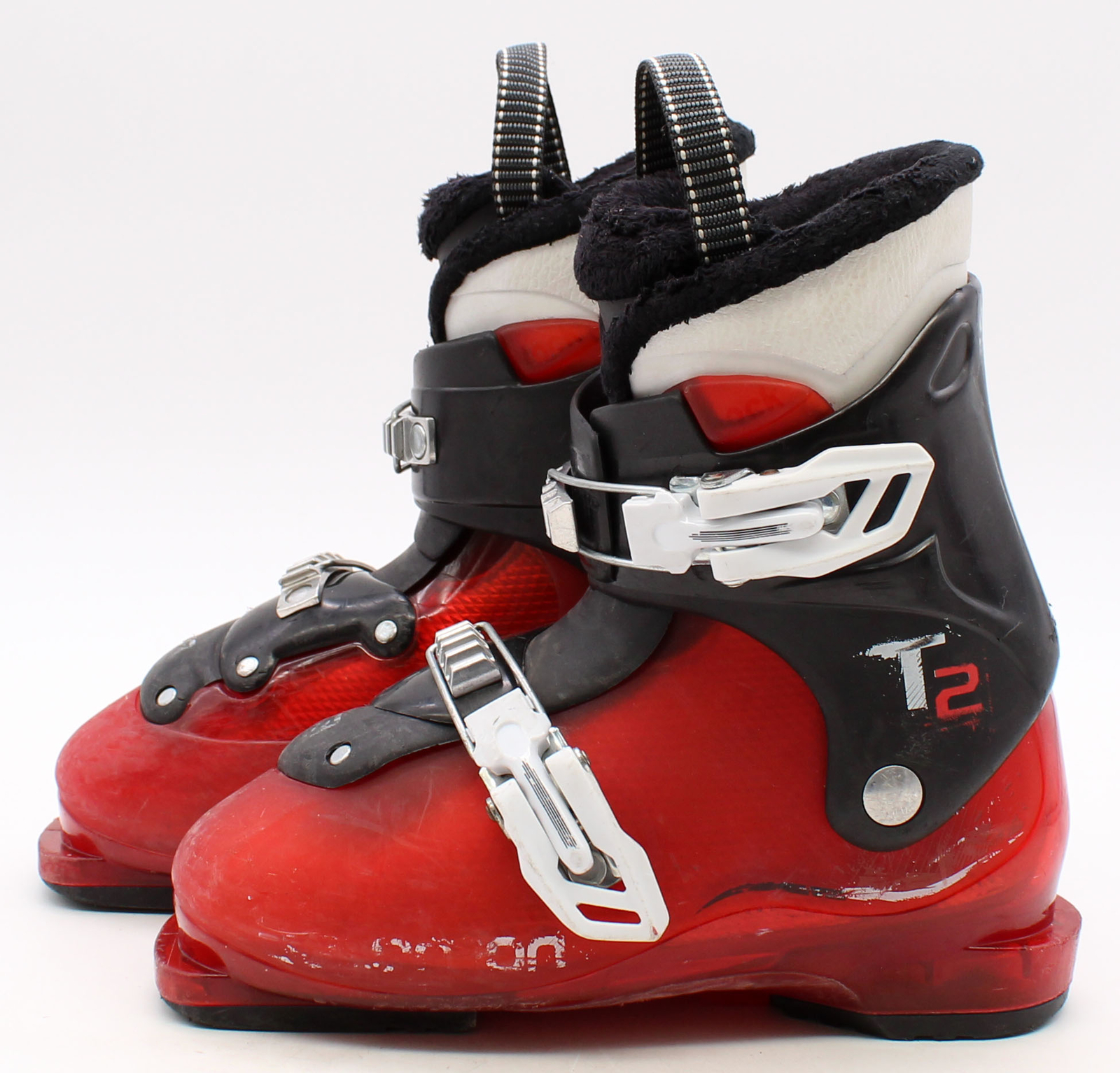 Scarponi da sci bambino Salomon T2 taglia 3 Mondo 21 usati