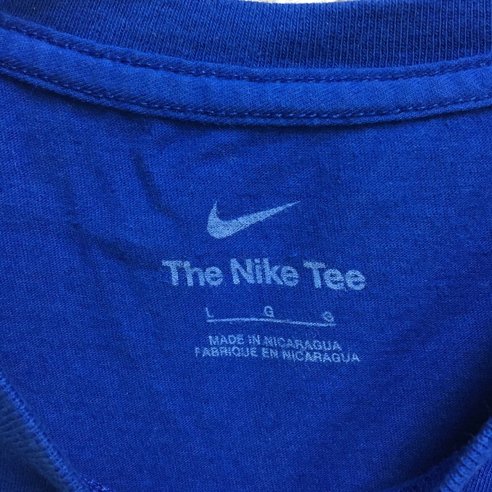 Camiseta Nike Texas Rangers Camisa Grande Para Hombre Azul Ingeniería Rendimiento Béisbol Foto 3 de 4