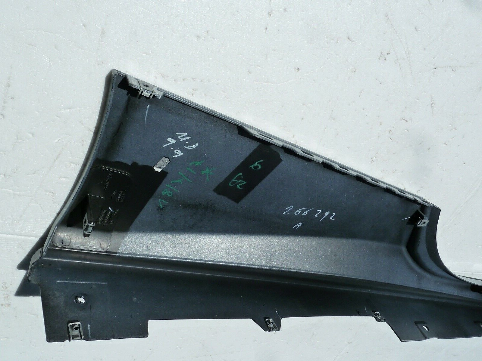 Ferrari 488 GTB Coupe Left Side Skirt Drivers Spoiler Rocker Cover Trim OEM