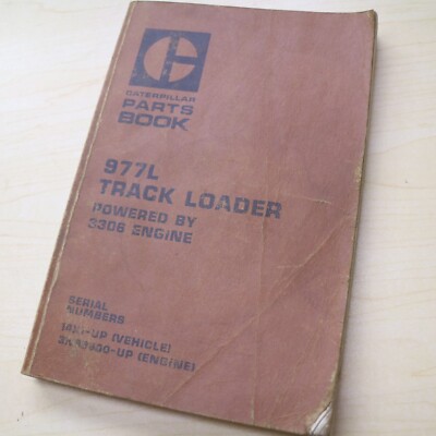 CAT Caterpillar 977L Track Crawler Loader Parts Manual Book 14X SERIES catalog