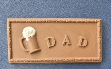 BELGIAN CHOCOLATE DAD BEER BAR/FATHERS DAY/CHRISTMAS/STOCKING FILLER