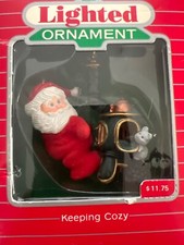 Keeping Cozy Hallmark Keepsake Lighted Christ...