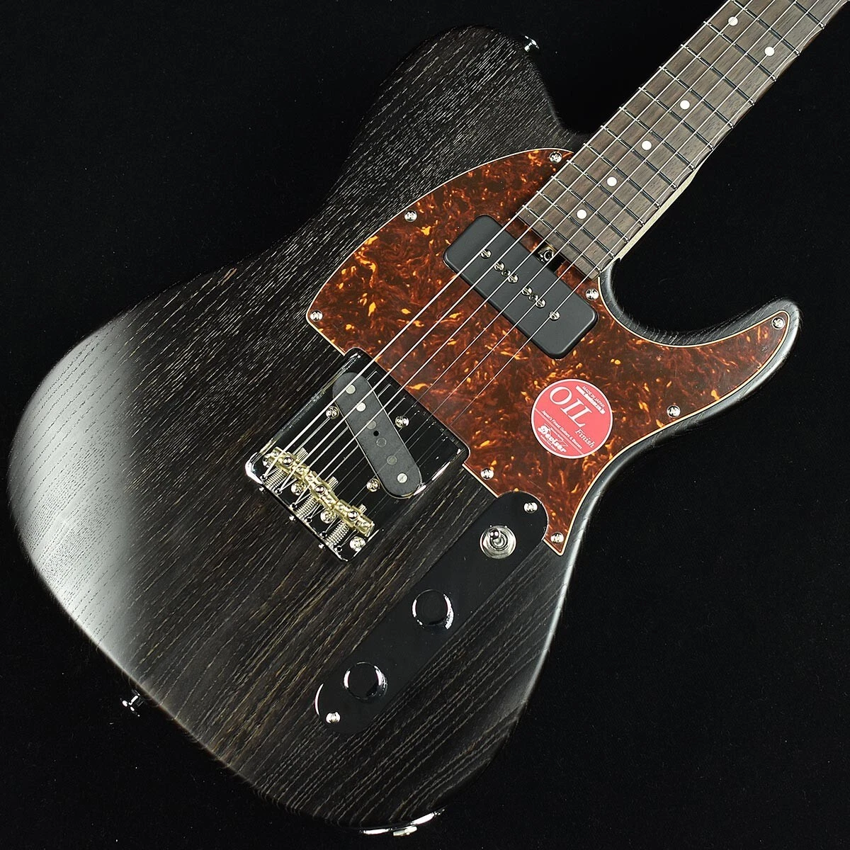 Bacchus T-Master Ash BLK/OIL Telecaster Type Electric Guitar