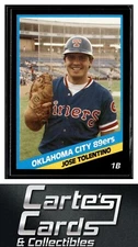 Jose Tolentino 1988 CMC Oklahoma City 89ers #14  Texas Rangers