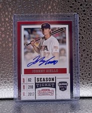2017 Panini Contenders Johnny Aiello USA Auto Season Ticket