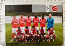 Poster football team Stade de Reims SR saison 2019-20