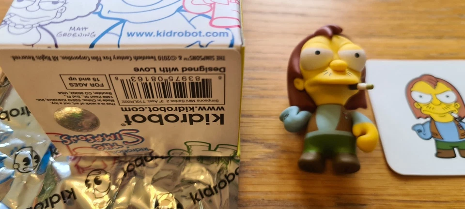 Kidrobot x Simpsons - Herman • Series 2 • 2010 • 3” Vinyl Figure - Image 2 of 4