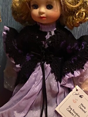 Vtg NIB Marie Osmond Porcelain Collector Doll Beauty Bug Ball