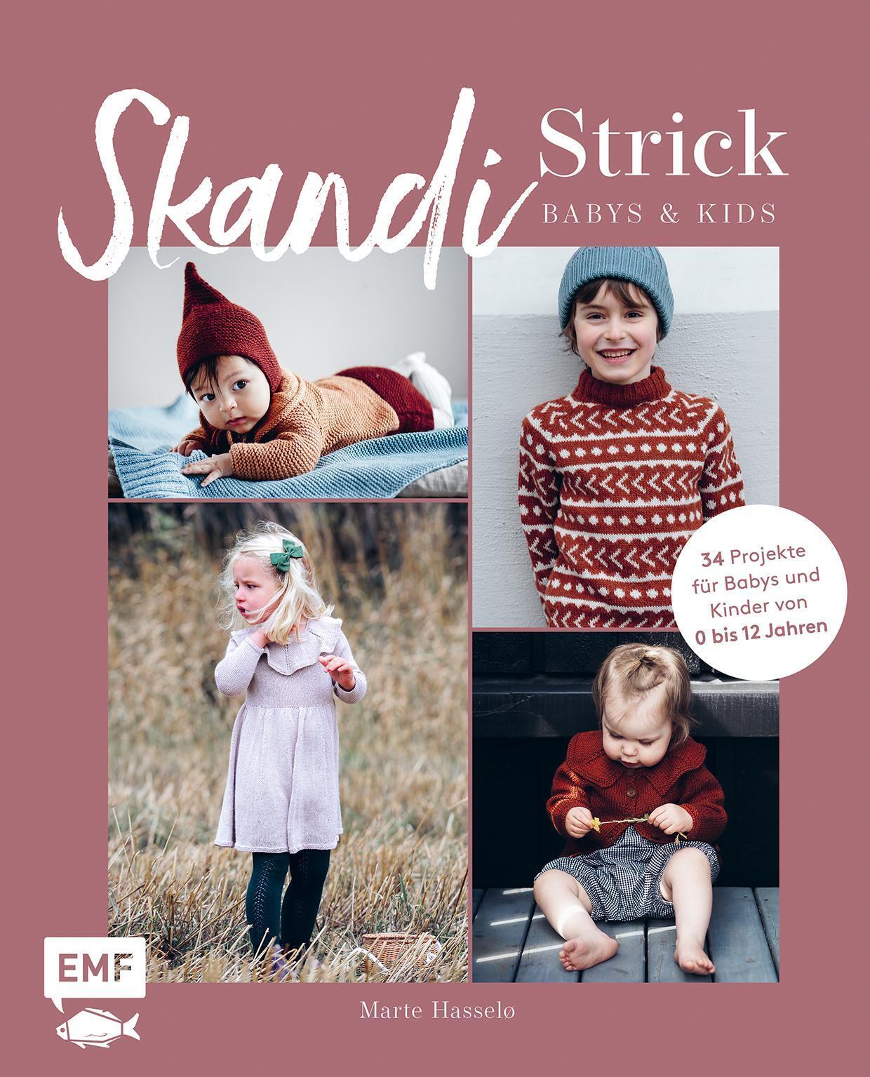 Thumbnail - Skandi-strick - Babys & Kids | Marte Hasselø | Buch | 176 S. | Deutsch
