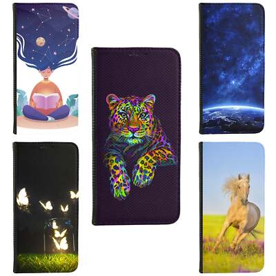 Handyhülle Etui Handy Tasche Hülle Schutzhülle Cover Smart Flipcase 66-2