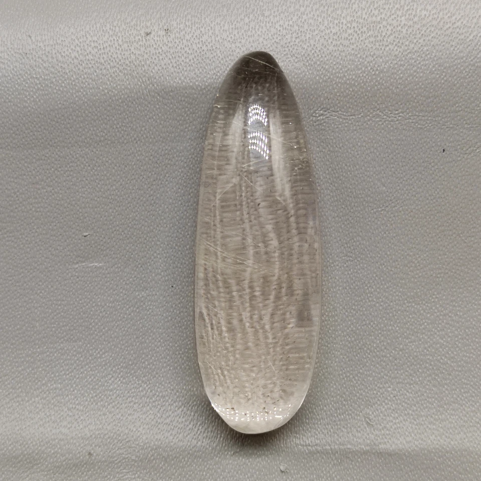 Natural golden rutile quartz cabochon rutilated quartz polished gemstone G7052 - Image 4 of 4