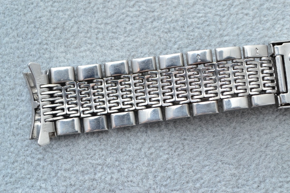 #T707 SEIKO ロードマチック　純正ベルト【 XGB 061 】 Seiko Load matic LM Genuine Stainless Steel Metal Bracelet