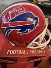 JIM KELLY SIGNED MINI HELMEY BY RIDDELL. HAVE SEVERAL FULL SIZED HELMETS: BELOW