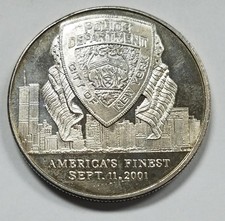 New York Police Department | .999 Silver 1 oz Round | Vintage Medal 113.93 per troy oz