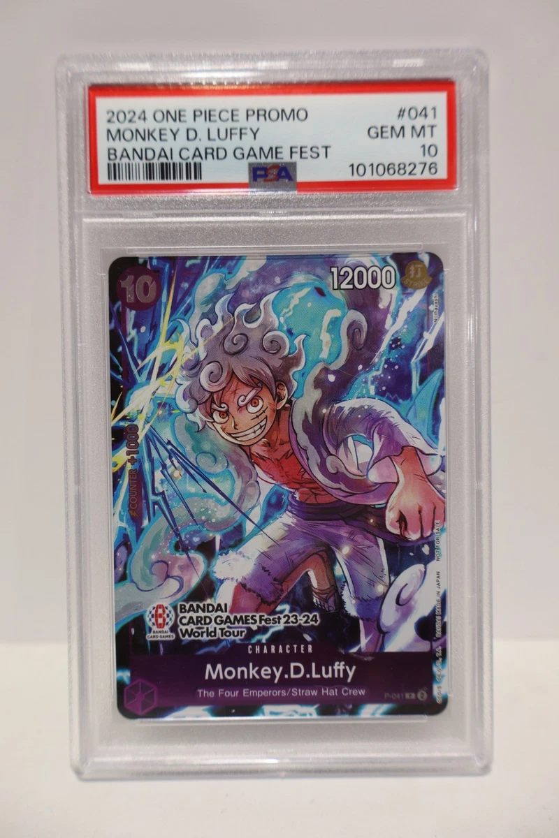Monkey.D.Luffy P-041 One Piece Promotion Cards for sale | eBay