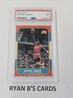1986-87 Fleer Michael Jordan #57 (RC) PSA 9 Mint! Bulls HOF 🐐 🐐 🐐
