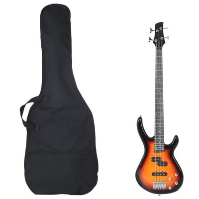 E Bass für Anfänger mit Tasche Gitarre Elektrobass Bassgitarre 4/4 46'' vidaXL