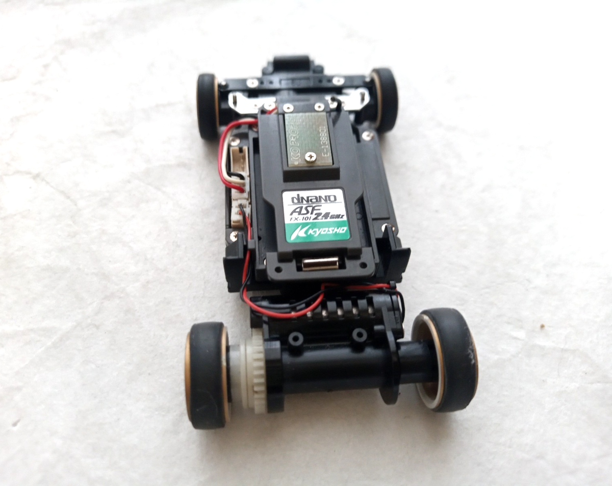 Kyosho dNaNo MAZDA 787B & FX-101 MM Chassis With Gyro & KT-18/Lipo
