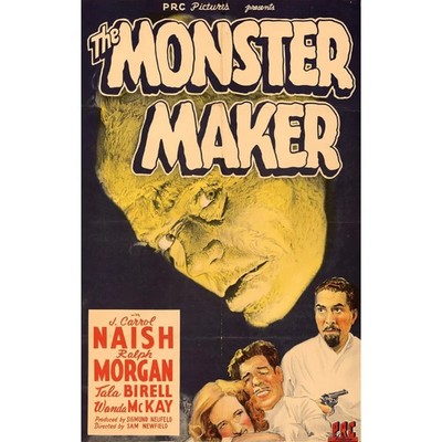 The Monster Maker 1944 Rare Horror DVD J Carrol Naish Classic