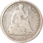 1860-O Seated Liberty Half Dime Great Deals From The Executive Coin Company