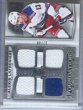 2024-25 UD The Cup Hockey Foundations Alexis Lafreniere Quad Jersey /49