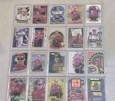 Lot of 20 Different DALE EARNHARDT JR Nascar Racing Cards all in acrylic casing