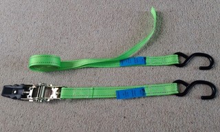 Ratchet Tie Down straps 25mm 4 sets