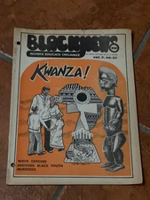 Rare! Black News 1974 Cover Kwanza Brooklyn NY