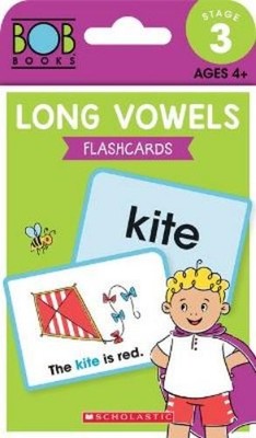 Scholastic Bob Books - Long Vowels Flashcards Phonics, Ages 4 and Up, Ki (Cards)