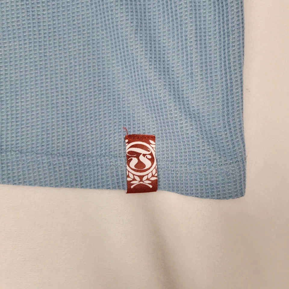 Fokai 衬衫成人男式 XXL 拼色短袖针织蓝色 — 第 3/4 张图片