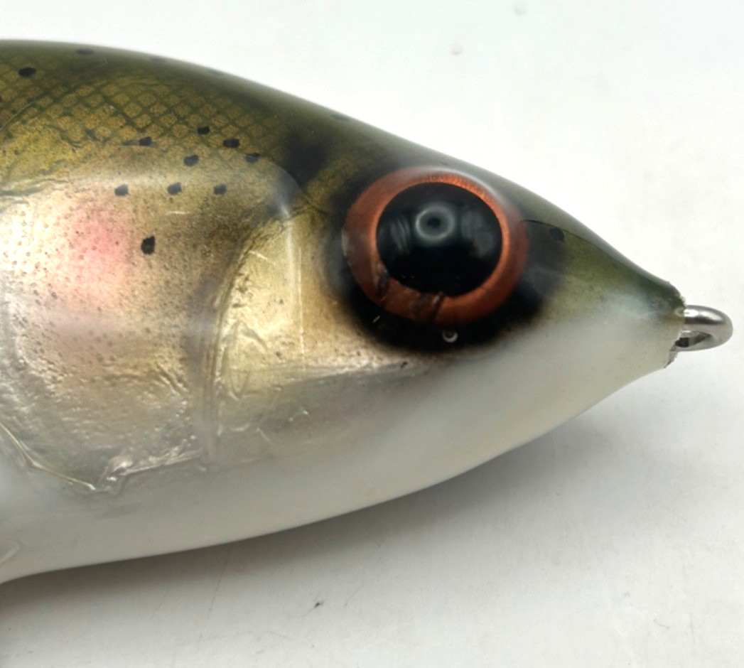 Trueglide Hustler Musky Glide Bait Joe Peterson Custom Trout Signed 2023 - Image 7