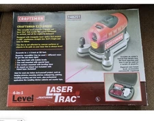 Craftsman 4-in-1 Laser Level with Laser Trac Zippered Case Model 948251, NIB