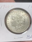 1900 $1 Morgan Silver Dollar-BU
