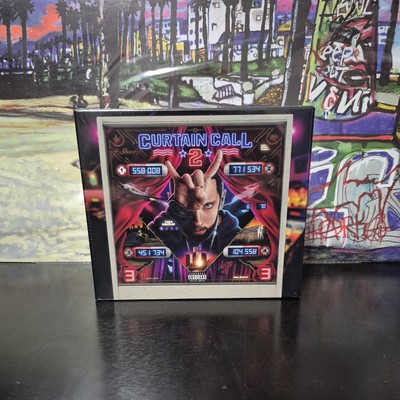 Eminem Curtain Call 2 CD Box Set With Medium T-Shirt.