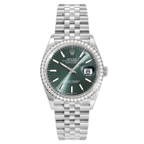 Rolex Datejust 126284RBR White Gold Stainless Steel Diamond 36...