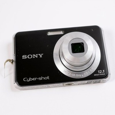 Sony Cyber-Shot DSC-W190 SteadyShot 12.1MP 3x Digital Camera Black