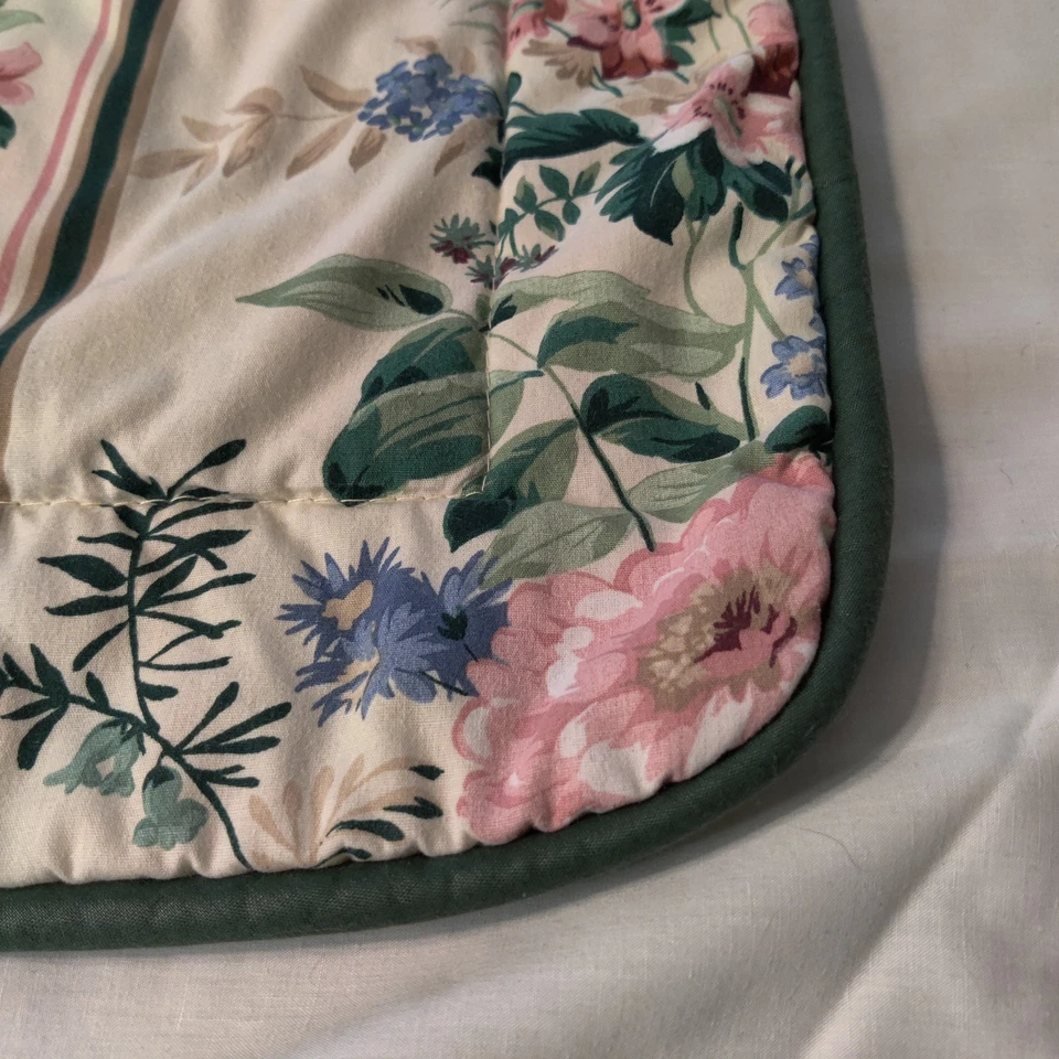 2 - Croscill 花卉乡村庄园枕套 - 大号 — 第 3/4 张图片