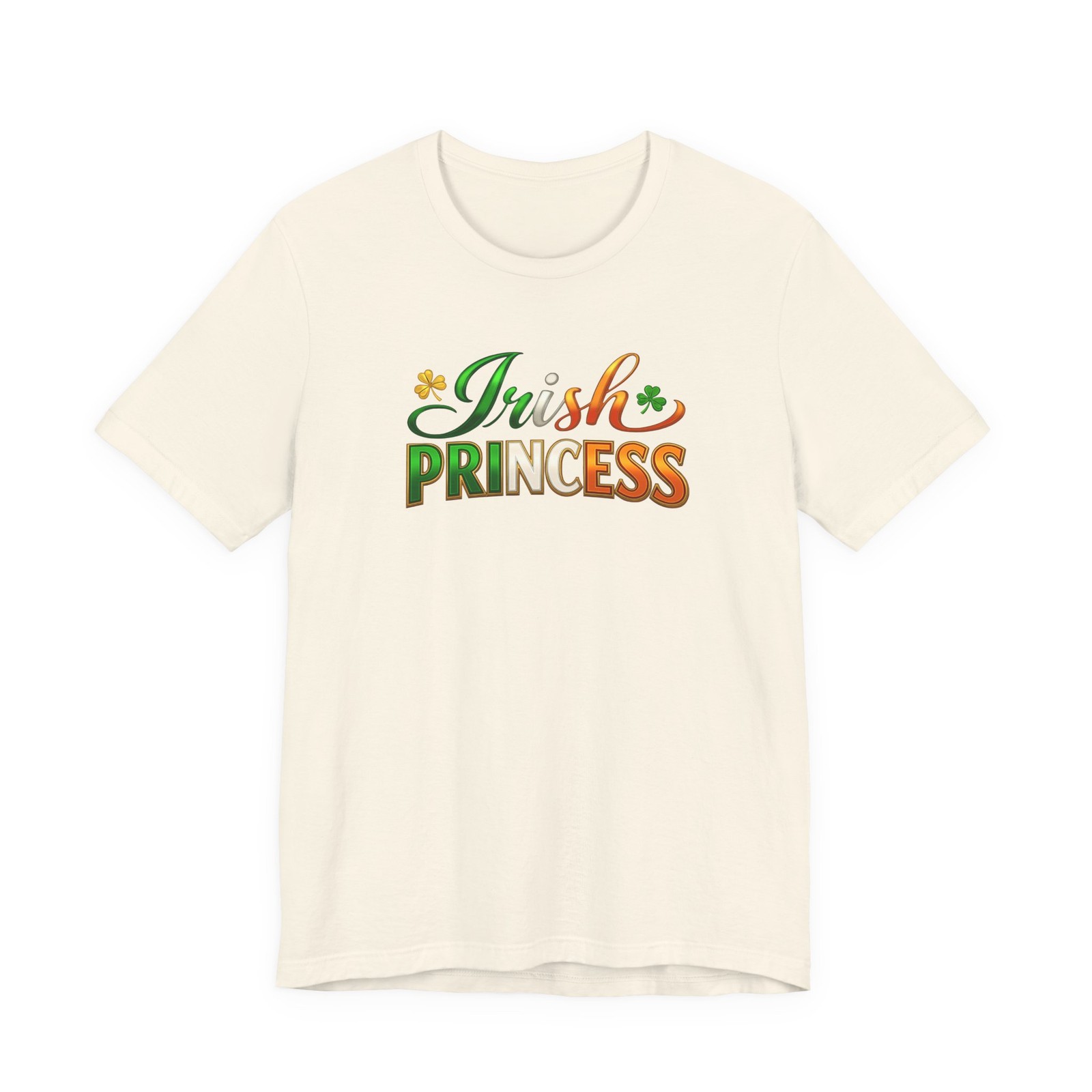 Cute Irish Princess St. Patrick’s Day Shirt Festive Shamrock Women’s Tee