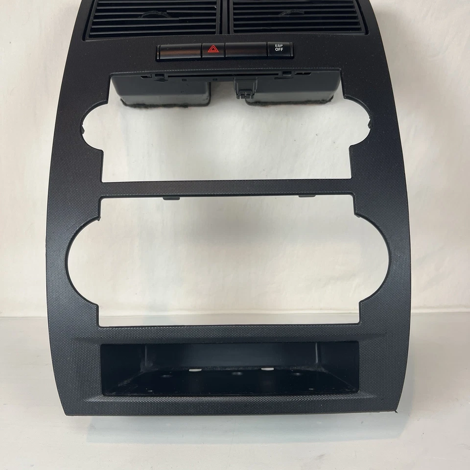 Dodge Charger Magnum 2005-2007 radio bisel climático tablero moldura negro OEM Foto 3 de 4