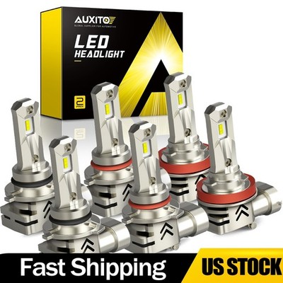 1/2SET 9005+9006+H11 LED Bulbs Combo High&Low Beam+Fog Lights 6000K Canbus Ready