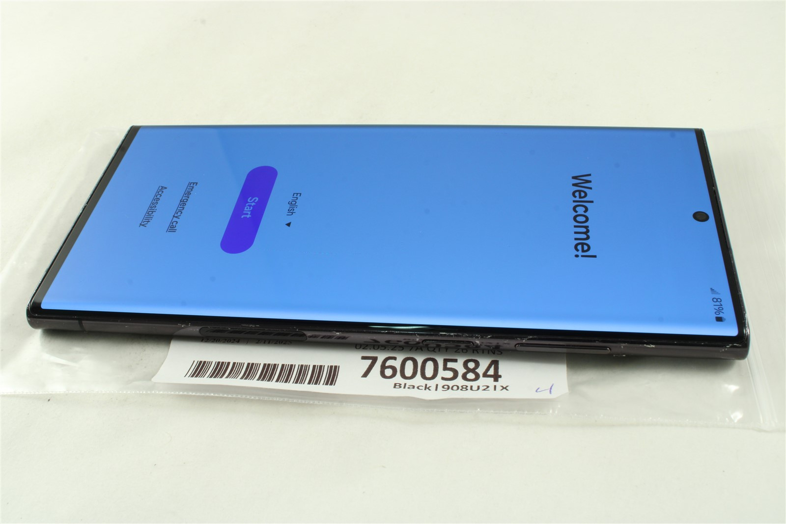 Samsung Galaxy S22 Ultra 256GB Unlocked AT&T T-Mobile Verizon 100% batt! 7600584