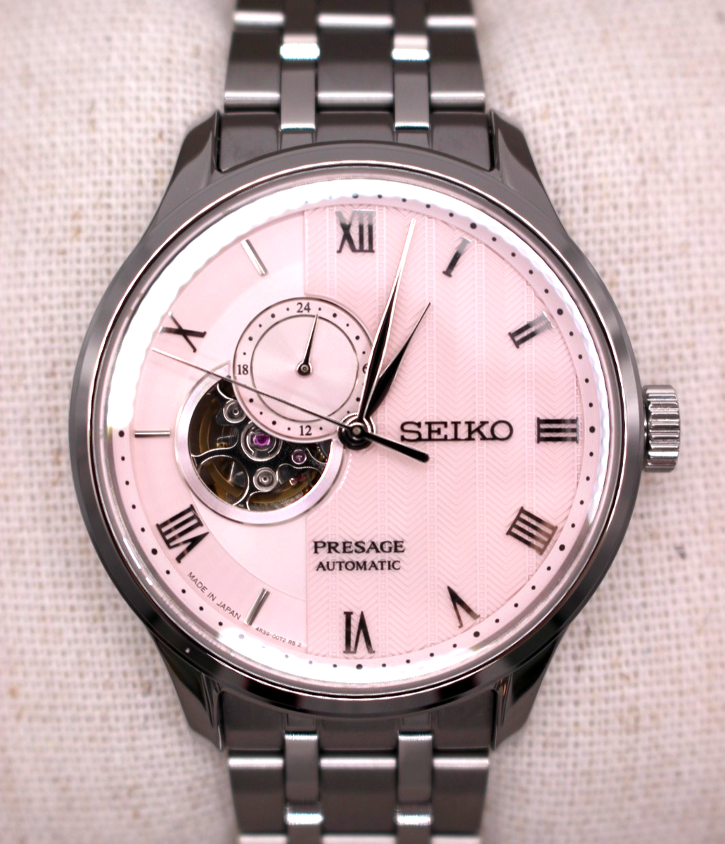 SEIKO Presage SARY261 Japanese Garden Pale Pink Automatic