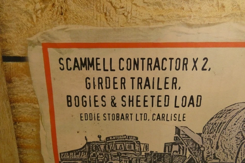 Corgi Heavy Haulage CC12305 Scammell Contractor x 2 & Girder Trailer - Stobart. - Image 4 of 4