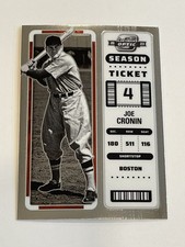 2023 Panini Chronicles Baseball Contenders Optic - Joe Cronin - Boston Red Sox