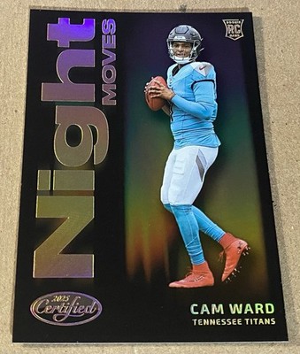 2025 Panini Certified Cam Ward Night Moves Rookie RC Case Hit SSP