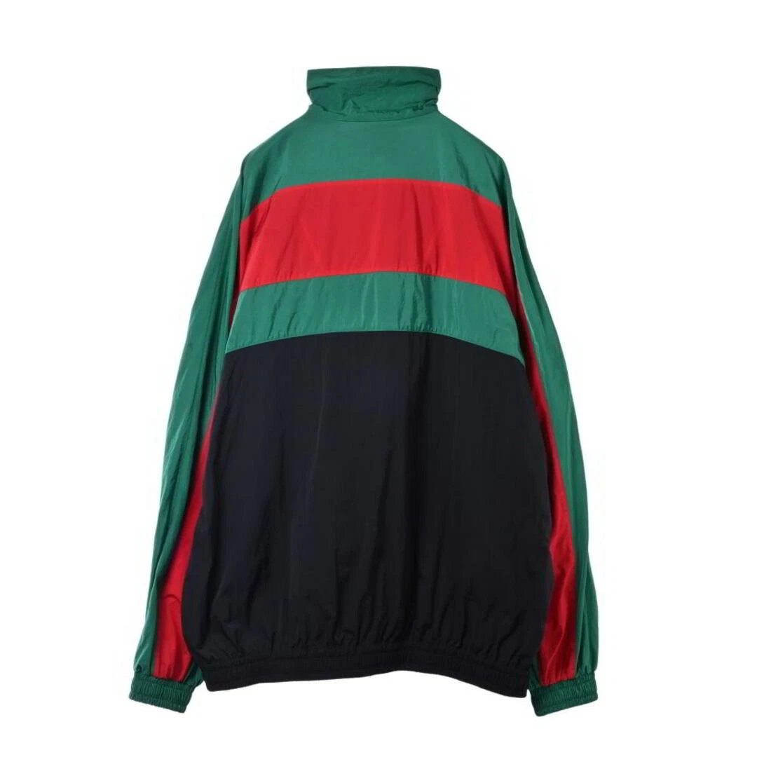 Gucci 573308 giacca nylon zip con toppa usata CYHE 0