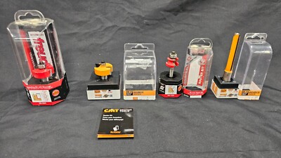 Freud Router Bit Packaging Freud & CMT Router Bits - Lot of 4 Bits Total | eBay