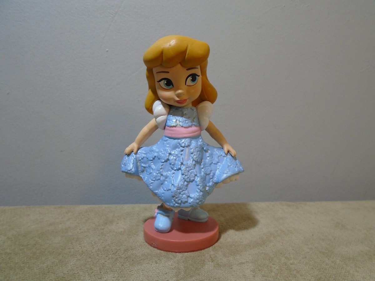 DISNEY ANIMATORS COLLECTION CINDERELLA TODDLER 3” PVC FIGURE