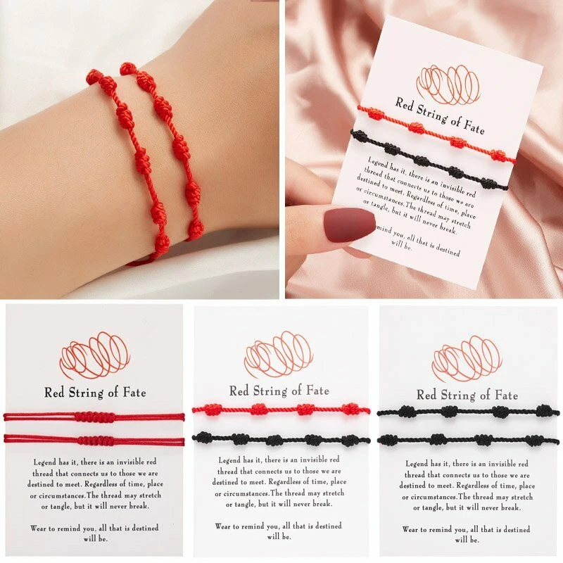 Red string of fate jewelry sale