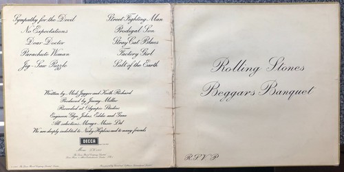 Rolling Stones Beggars Banquet 1968 Uk Decca Vinyl Lp Lk 4955 Mono - Imagen 2 de 5